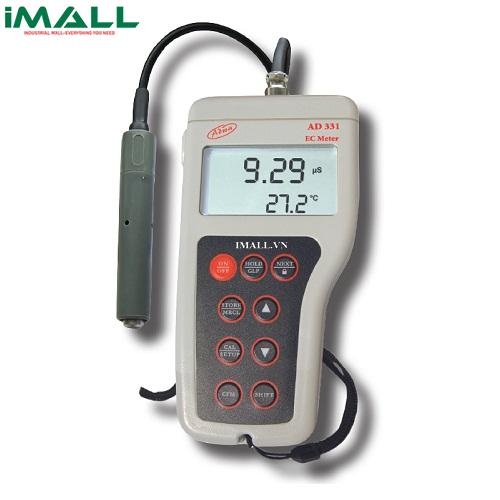 Máy đo EC/ Nhiệt độ cầm tay ADWA AD331 (0.0 ~199.9 mS/cm/0.0~100.0 ppt, -9.9~120.0 °C)