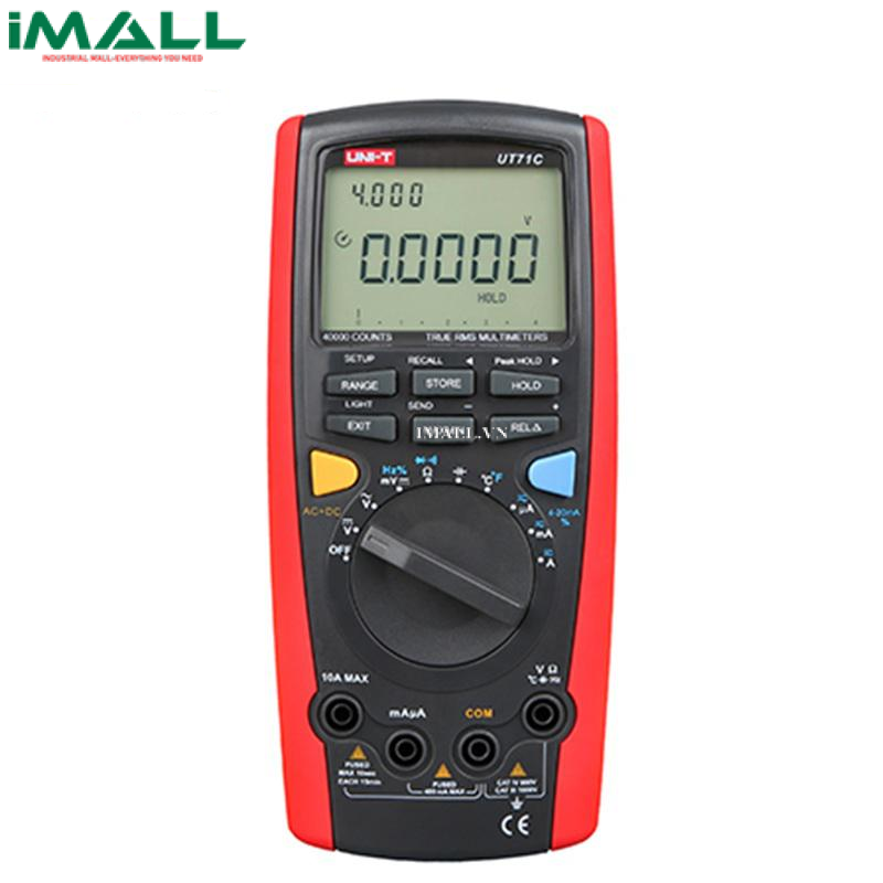 Đồng hồ vạn năng UNI-T UT71C (0.025%, 1000V, 10A, True RMS)