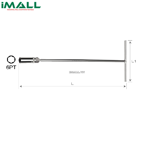 Tuýp T mở bugi 16x450mm TOPTUL CTHA1645