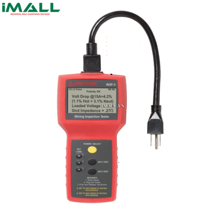 Thiết bị kiểm tra mạng điện Amprobe INSP-3