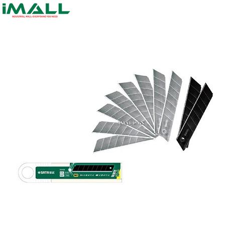 Lưỡi dao rọc thẳng thép SK2 25mm Sata 93438
