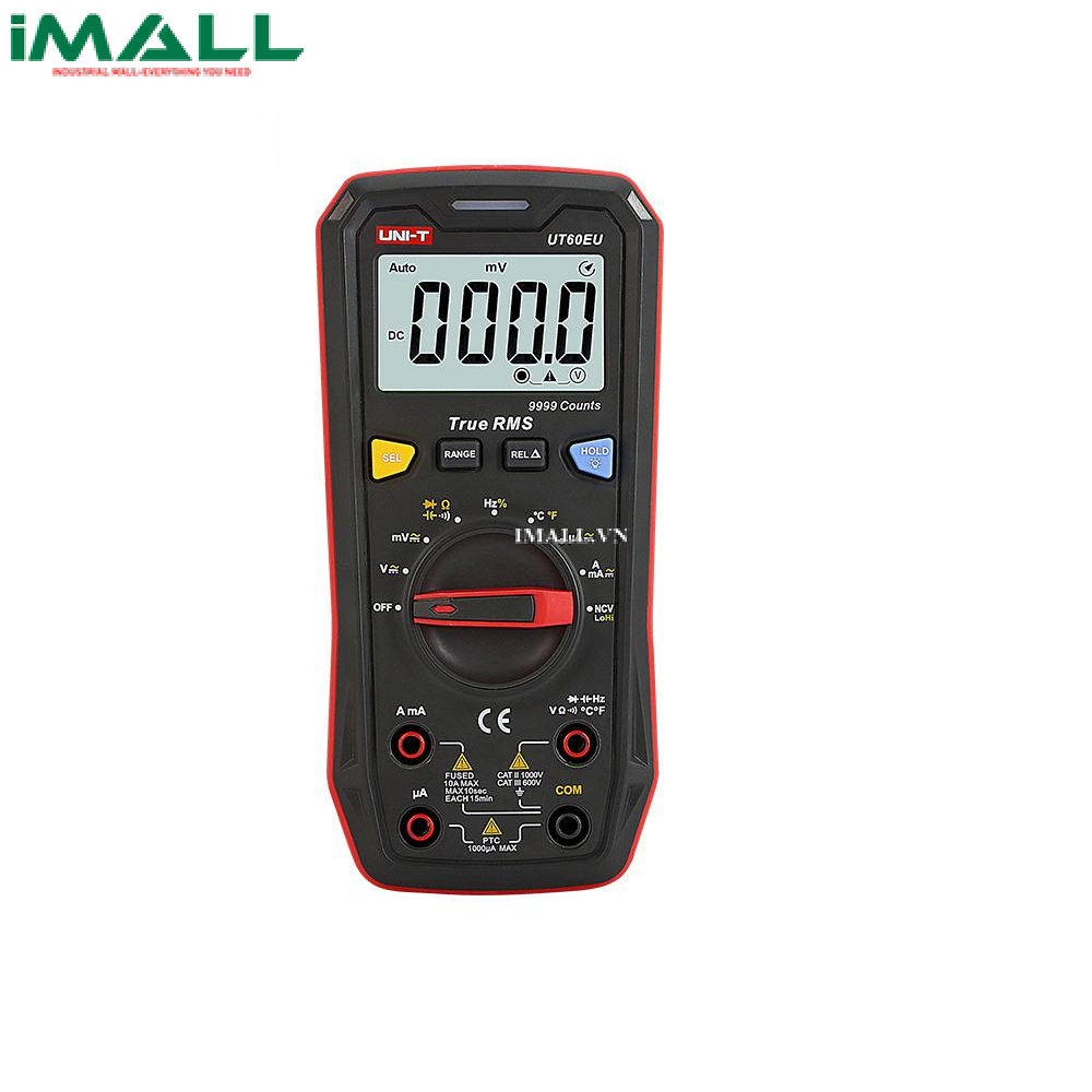 UNI-T UT60EU True RMS Digital Multimeter (True RMS, 999.9V, 10A)