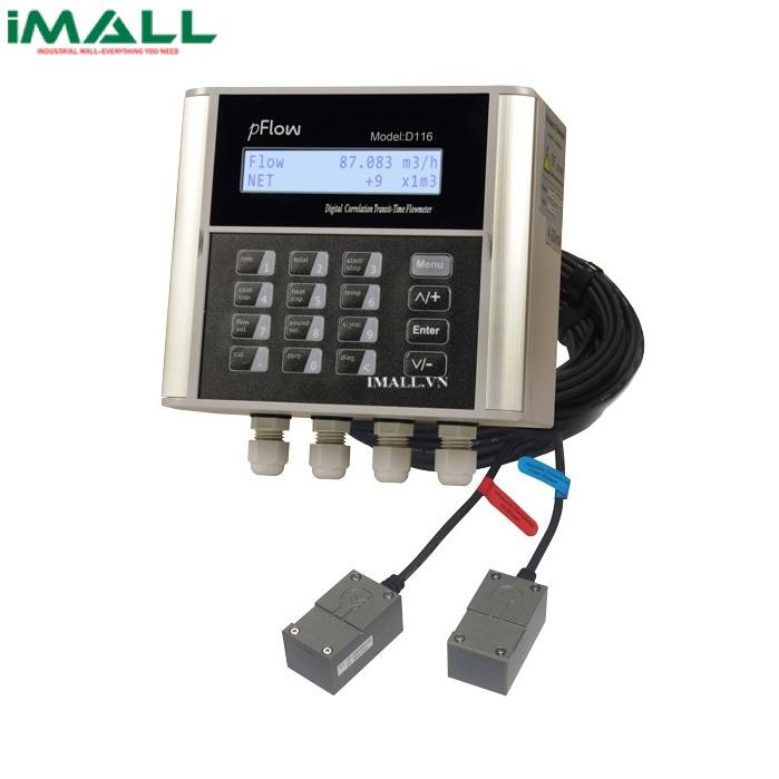 Máy đo lưu lượng thông minh bằng sóng siêu âm Pflow E5 (E5-1-CP037-030-PT1000, 0.01 ~ ±5m/s)