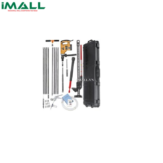 Bộ thiết bị dò khí trong đất và máy khoan búa Dewalt D25600K Roto AMS 210.02