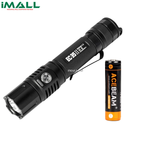 Đèn pin ACEBEAM EC35 GEN 2 (ACEEC35IIF, LED SAMSUNG LH351D, 1100 Lumen, 180m, kèm Pin 18650)