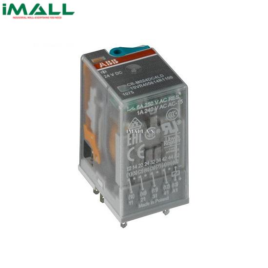 Rơ le trung gian ABB CR-M024DC3 (24VDC, 250V/10A, 1SVR405612R1000)