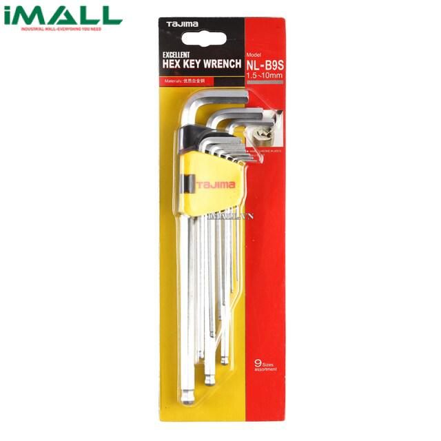 Bộ lục giác đầu bi cán dài Tajima NL-B9S ( 1.5-10mm)