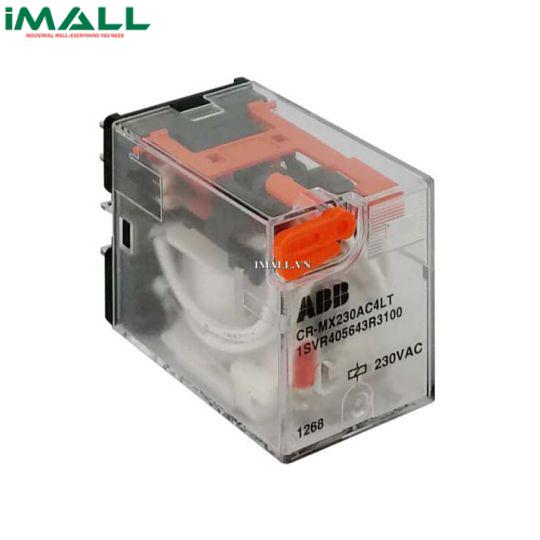 Rơ le trung gian ABB CR-MX024DC4T (24VDC, 250V/5A, 1SVR405643R1000)