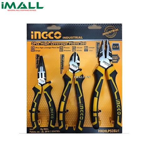 Bộ 3 kìm răng, cắt và nhọn cao cấp INGCO HKHLPS2831