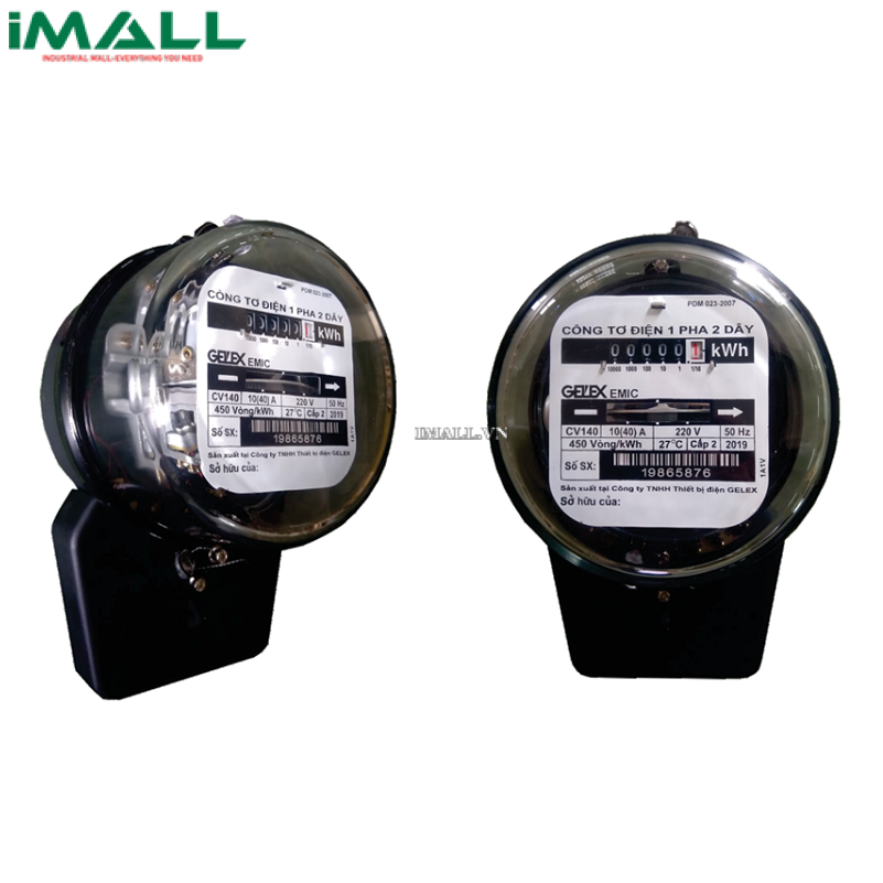 Công tơ điện 1 pha cơ khí EMIC CV 15(60)A