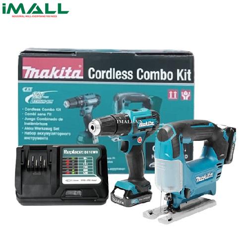 Bộ Máy Khoan Và Cưa Lọng dùng Pin 12V Max Makita CLX230X1 (HP333D＋JV101D)