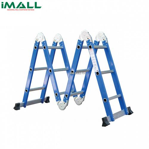 Thang nhôm gấp đa năng 4 đoạn AMECA AMC-M203 new (3.58m)