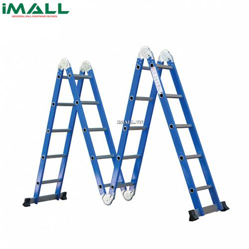 Thang nhôm gấp 4 đoạn AMECA AMC-M205 new (5,8m)