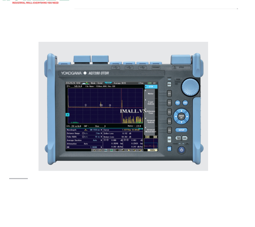 Máy đo OTDR cáp quang Yokogawa AQ7283E