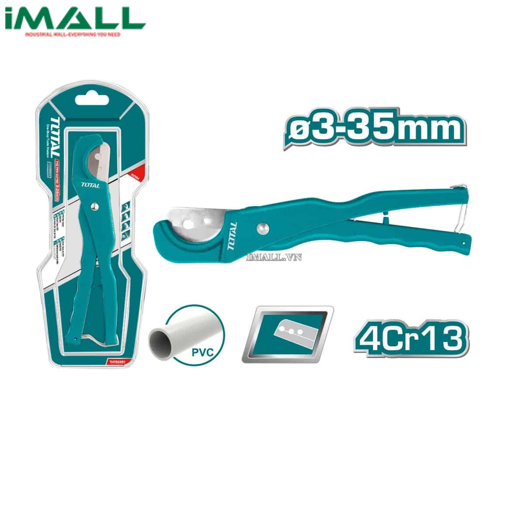 Dao cắt ống nhựa PVC (35mm) Total THT53351