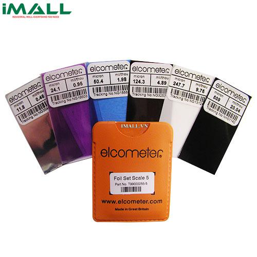 Bộ tấm chuẩn (cho máy đo độ dày lớp phủ) ELCOMETER Scale 5 (T99022255-5C)