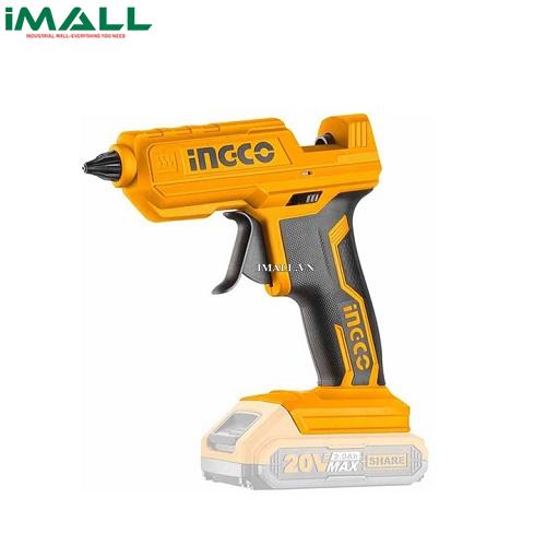 Súng bắn keo dùng pin (20V) INGCO CGGLI2001