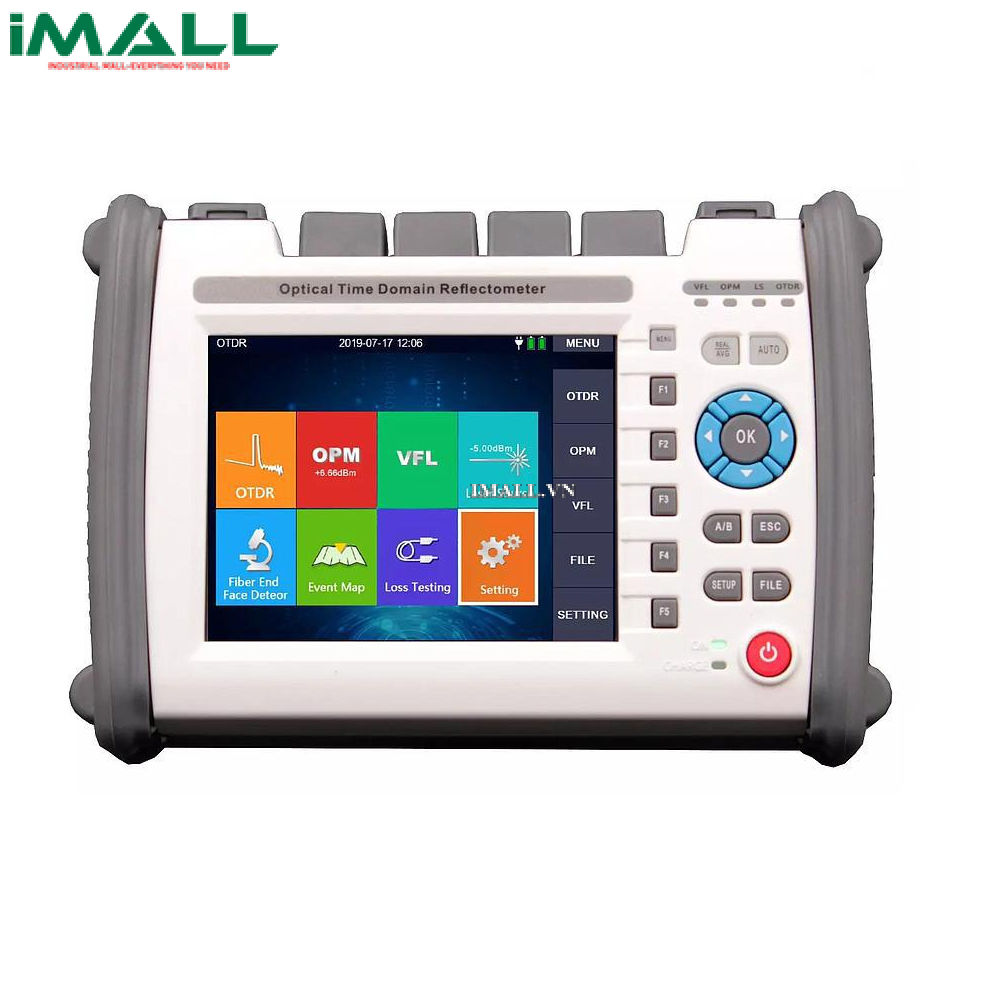 Máy đo quang OTRD màn hình cảm ứng SKYCOM T-OT750-M26 (850/1300MMF+VFL, 22/26dB)