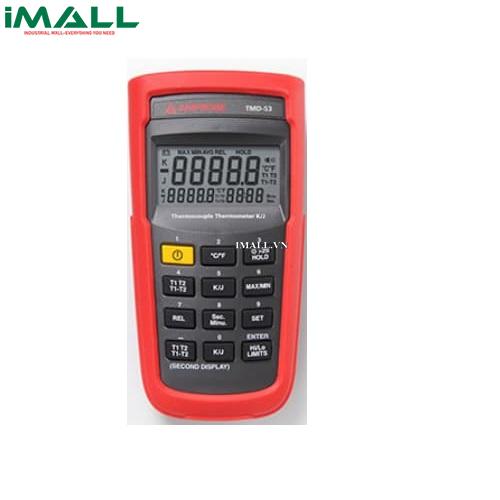 Nhiệt kế đo nhiệt độ tiếp xúc 2 kênh Amprobe TMD-53 (J,K)