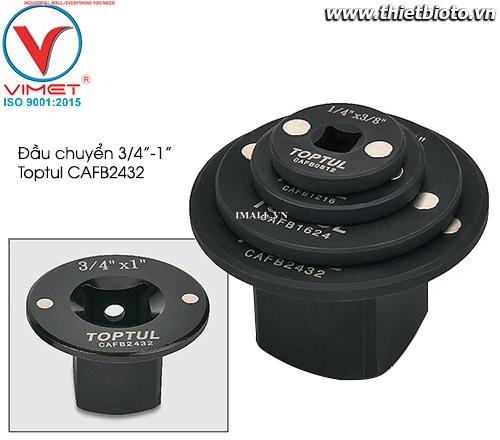 Đầu chuyển 1/4-3/8 Toptul CAFB0812