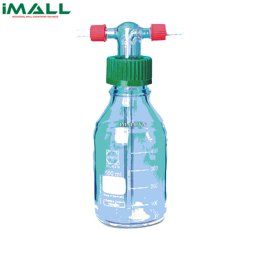 Bình sục khí thủy tinh DURAN (100ml) SciLab SL.Bot2075