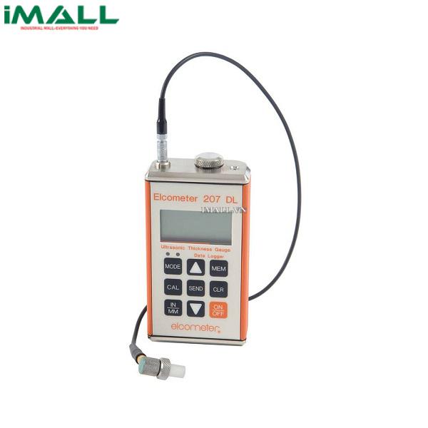 Elcometer C207DL-1 Precision Ultrasonic Thickness Gauge (0.15 - 25.4mm, data logging)