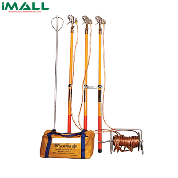 Bộ tiếp địa 3 pha di động VIỆT NAM TĐ-35 (35kV)
