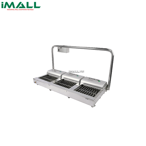 Máy vệ sinh đế giày Daeshin MC DS-415 (780x1670x970mm, 3 người, chưa có khung thảm)