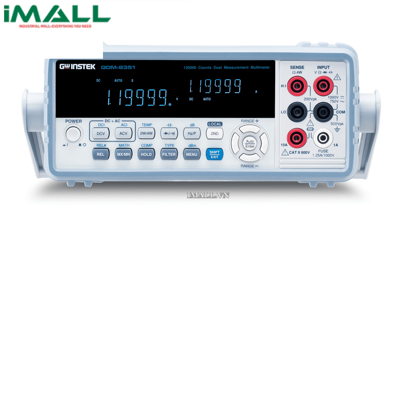 Đồng hồ vạn năng để bàn GW INSTEK GDM-8351 (0.012%, True Rms)