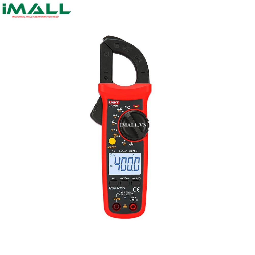 UNI-T UT202R Digital Clamp Meter (True RMS, AC 400A)