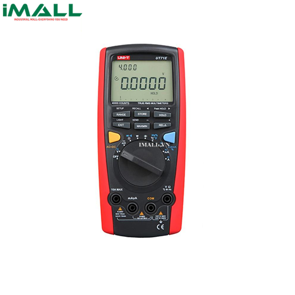 Đồng hồ vạn năng UNI-T UT71E (0.025%, 1000V, 10A, True RMS)