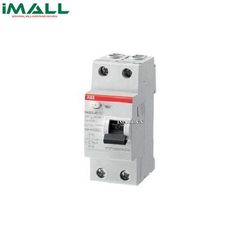 CB chống rò ABB FH202 AC-25/0.1 100mA 25A 2P (2CSF202006R2250)