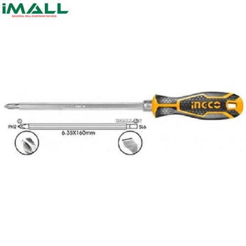 Tuốc nơ vít (tô vít) 2 đầu INGCO AKISD0201