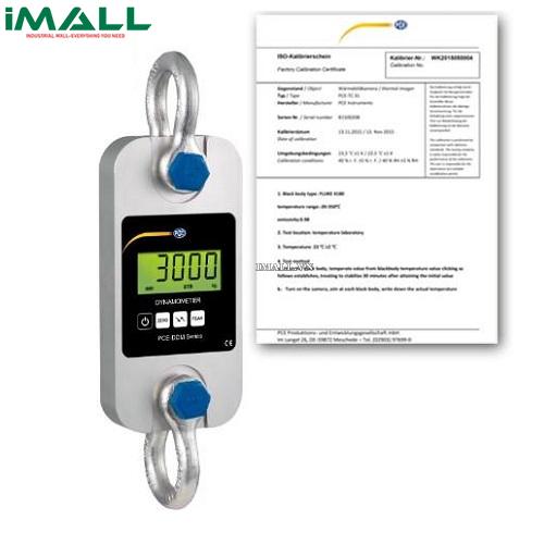 Cân treo  (3000 kg / 30 kN; 1 kg / 10 N; kèm Certificate ISO) PCE DDM 3WI-ICA