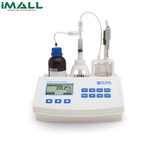 Máy Chuẩn Độ Mini Đo Nồng Độ Kiềm Trong Nước HANNA HI84531-02