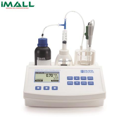 Thiết bị mini phân tích nồng độ acid trong nước hoa quả HANNA HI84532