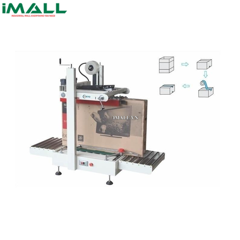 Máy dán thùng tự động Mikyo MK-FXJ9050T (20m/phút)