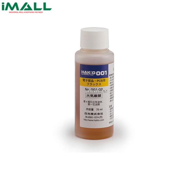 Dung dịch (dùng cho bút làm sạch FS-210/FS-211) HAKKO 001 (001-02, 70ml)