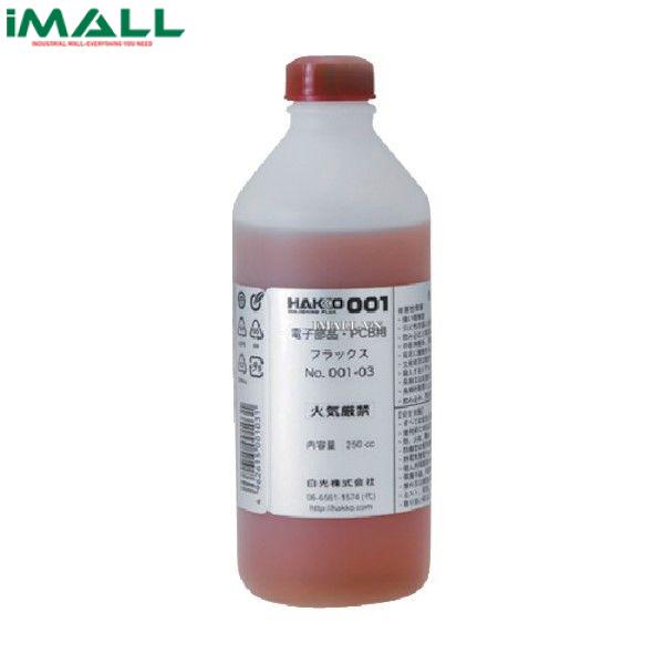 Dung dịch (dùng cho bút làm sạch FS-210/FS-211) HAKKO 001 (001-03, 250ml)