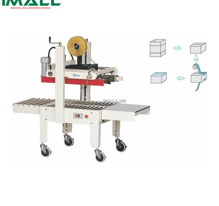 Máy dán thùng carton tự động Mikyo MK-AS123 (20m/phút)