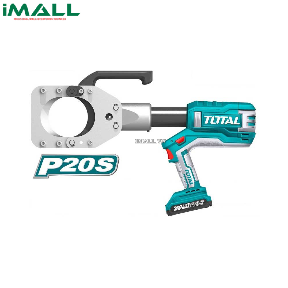 Máy cắt cáp thủy lực dùng pin (20V) Total TRCLI2002
