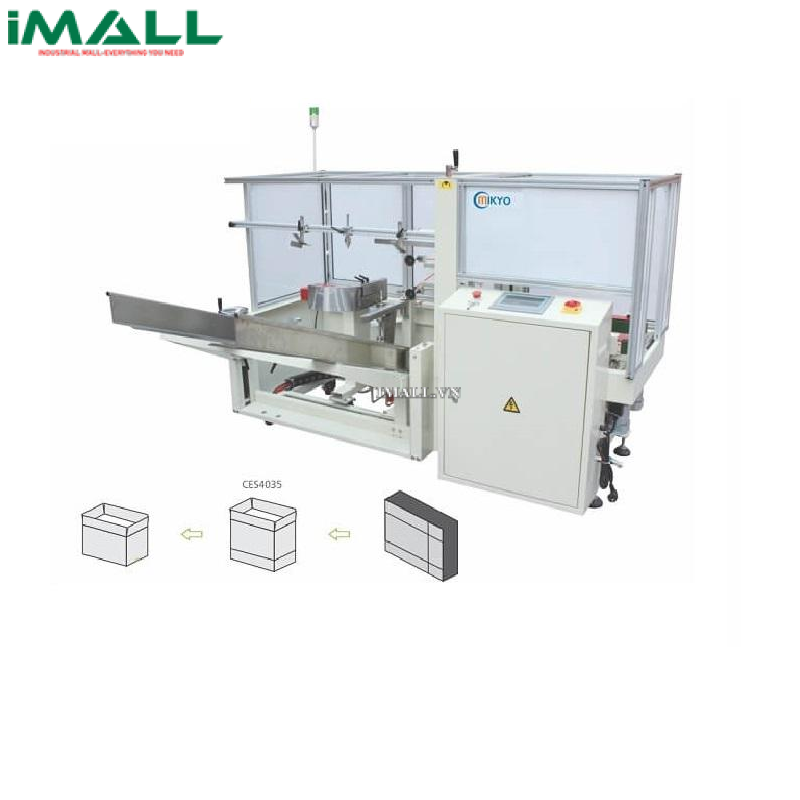 Máy cấp và dán thùng carton tự động Mikyo MK-CES4035N (L220-500/W150-400/H100-350mm)