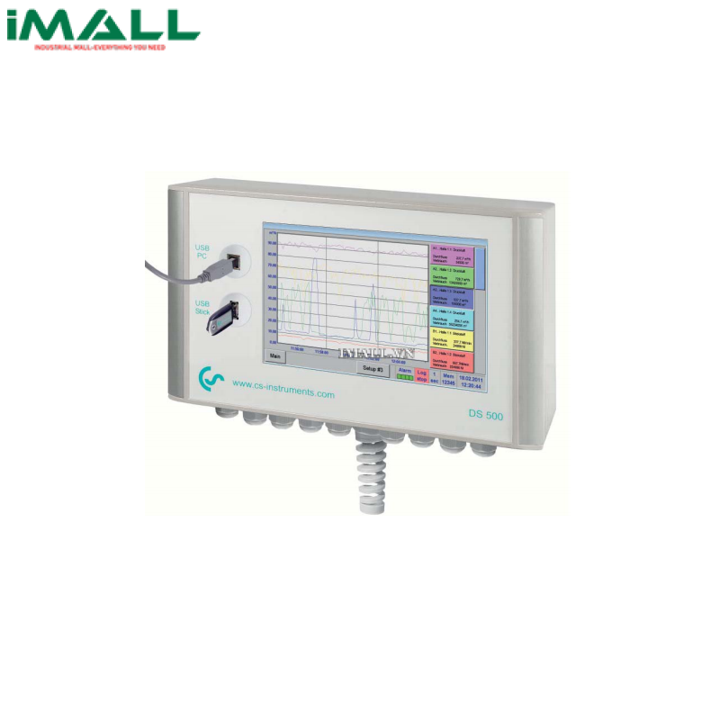 Máy ghi dữ liệu biểu đồ thông minh Cs-instruments DS 500 (0500 5000)