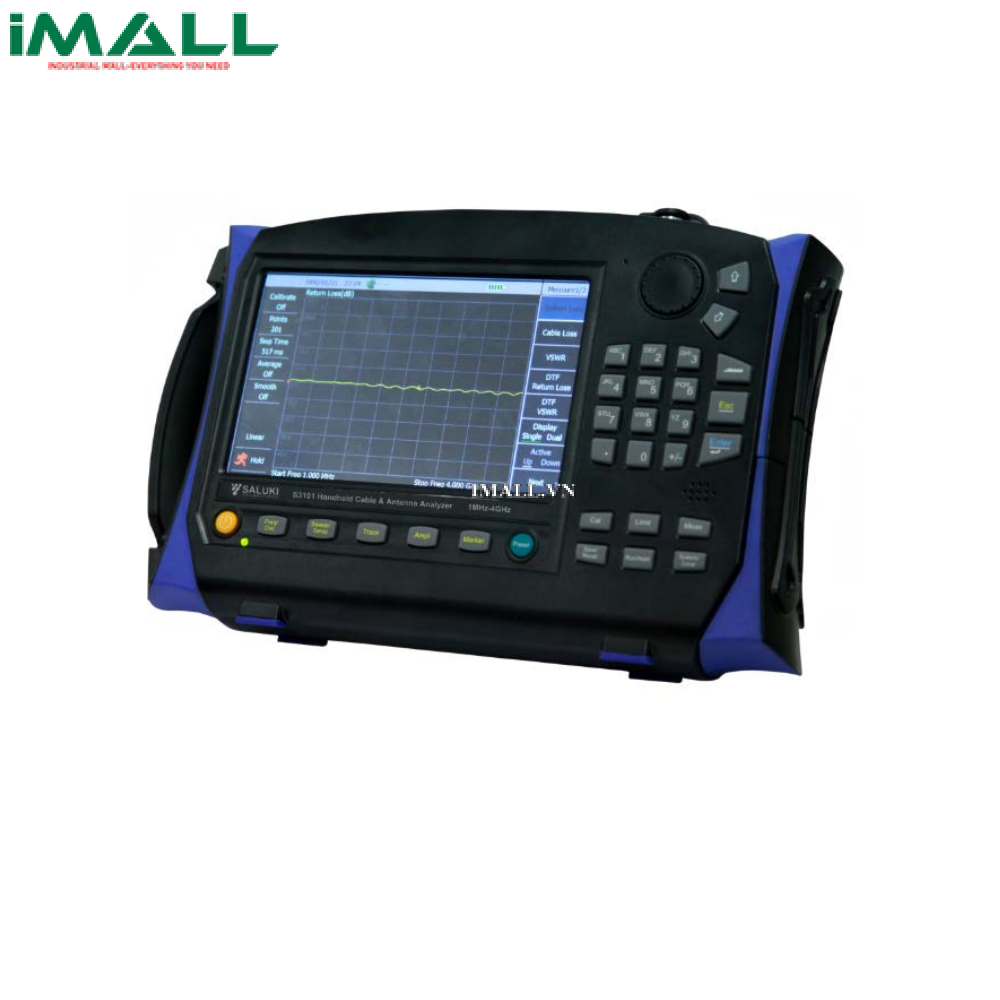 Máy phân tích antenna và cáp Saluki S3101A (1Mhz - 4GHz)