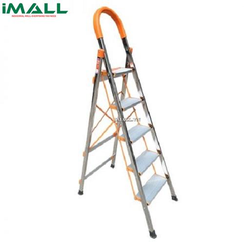 Thang ghế inox tay vịn 5 bậc Ameca AMG-5IN
