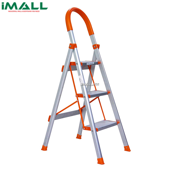 Thang Nhôm Ghế Bản To 3 Bậc ADVINDEQ ADS-703 (690mm)