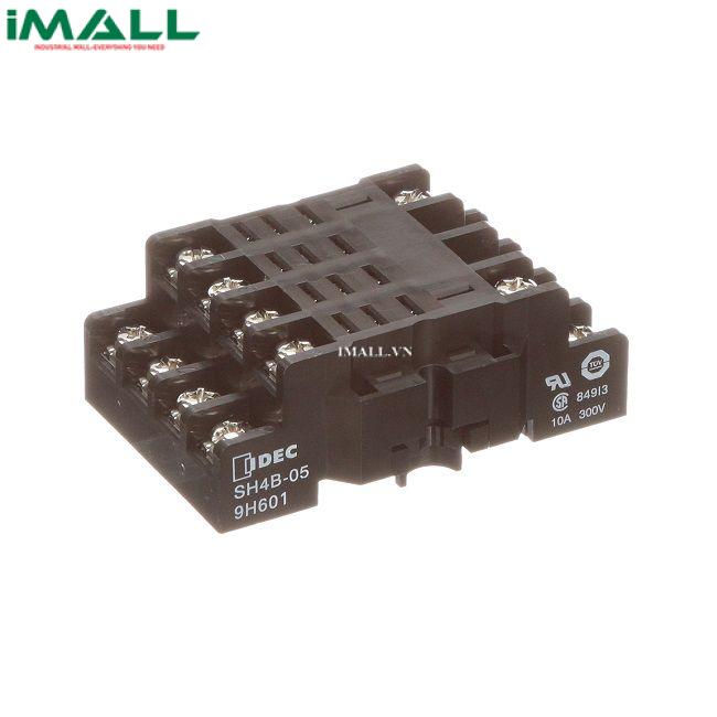 Đế rơ le IDEC SH4B-05B 10A 14 chân dẹp lớn