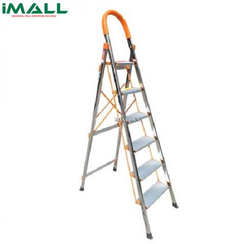 Thang ghế inox tay vịn 6 bậc Ameca AMG-6IN