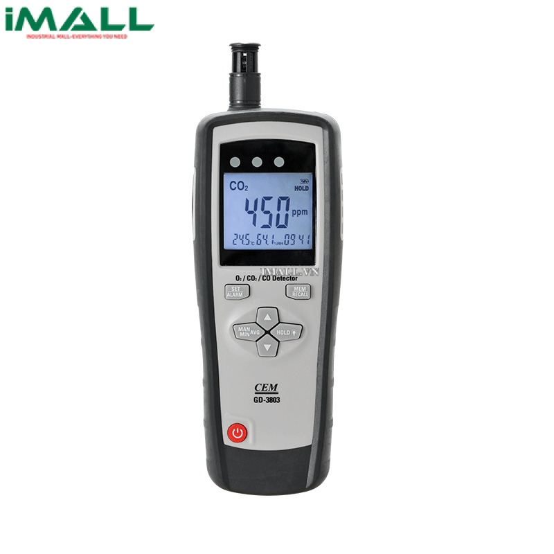 Máy đo khí đa năng 4 trong 1 CEM GD-3803 (O2,CO,CO2)