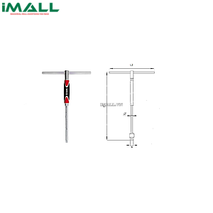 Cờ lê ống điếu chữ T hệ inch Yato YT-1567 (1/2")